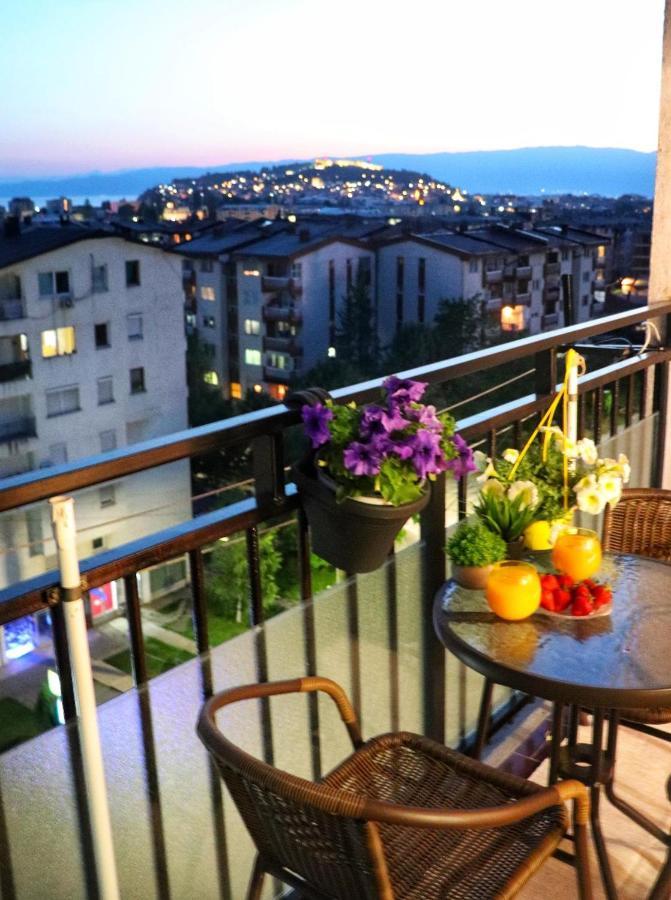 Nadia Apartment Ohrid With Lake View Экстерьер фото